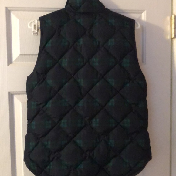 JCrew Plaid Puffer Vest - Picture 8 of 8